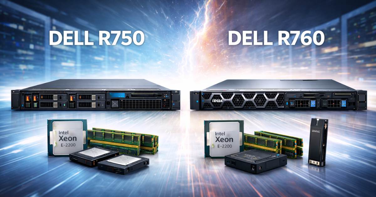 DELL PowerEdge R750 vs R760 DELL R750 vs R760 сравнение серверов